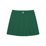 Load image into Gallery viewer, Viola A-Line Contrast Panel Slit Skirt