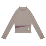 Load image into Gallery viewer, Cassia Slit Panel Yoga Jacket