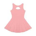 Load image into Gallery viewer, Rosalia Open-Back Tennis Dress - White & Pink