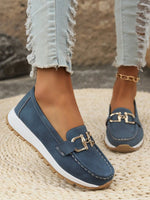 Load image into Gallery viewer, Aria - Flat Buckle Loafers