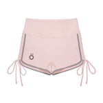 Load image into Gallery viewer, Laura Block High Waisted Yoga Shorts - In Pink