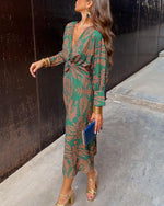 Load image into Gallery viewer, Brenda | Elegant Purple Maxi Dress for Formal Wedding Guest in A Line Boho Style