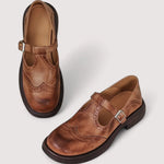 Load image into Gallery viewer, Women's Mary Jane Shoes Buckle Strap Round Toe Chunky Sole