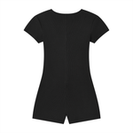 Load image into Gallery viewer, Claudia Dual-Function Cape Tie-Waist Romper