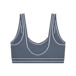 Load image into Gallery viewer, Servilia Topstitching Yoga Sports Bra