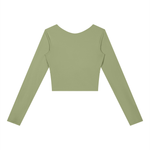 Load image into Gallery viewer, Celestia Panelled Long Sleeve Yoga T-Shirt