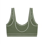 Load image into Gallery viewer, Servilia Topstitching Yoga Sports Bra
