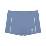 Load image into Gallery viewer, Aria+Marcella Halter Tank Top & Biker Shorts Matching Set - In Blue
