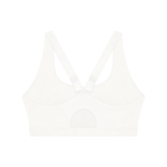 Load image into Gallery viewer, Beatrix Yoga Sports Bra - White & Pink