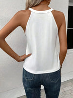 Load image into Gallery viewer, Women's Blouses Halter Neck Gradient Heart Print Sleeveless Casual Summer Top Style