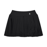 Load image into Gallery viewer, Iris Pleated Yoga Skort - Black & Navy Blue
