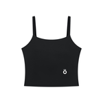 Load image into Gallery viewer, Emilia Yoga Crop Tank Top - Brown & Black