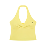 Load image into Gallery viewer, Albina Ruched Halter Yoga Tank Top