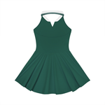 Load image into Gallery viewer, Lucia Collared Halter A-Line Tennis One Piece Dress