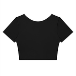 Load image into Gallery viewer, Amara Panelled Crop Yoga T-Shirt