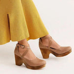 Load image into Gallery viewer, Women's Women Elegant Closed Toe Wedge Heels
