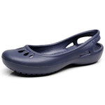 Load image into Gallery viewer, Women's Sandals Waterproof Jelly Flat Cut-Out Slide Design