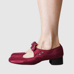 Load image into Gallery viewer, Women's Mary Jane Shoes Buckle Strap Round Toe Block Heel Style