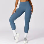 Load image into Gallery viewer, Luxurious High-Waist Contour Seamless Leggings Scrunch