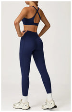 Load image into Gallery viewer, 2 Piece Premium Luxe Contoured Tracksuit Nylon Knit