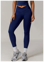 Load image into Gallery viewer, High Waist Contoured Seamless Leggings for Performance