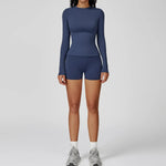 Load image into Gallery viewer, Luxurious Contour 2 Piece Yoga Athleisure Set Nylon