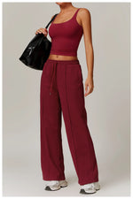 Load image into Gallery viewer, Luxurious Contoured 2 Piece Yoga Ensemble Performance