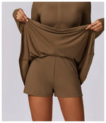 Load image into Gallery viewer, Seamless Performance Tennis Skort with Breathable Knit