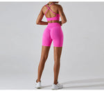 Load image into Gallery viewer, Seamless Contour 2 Piece Sculpted Yoga Wear Breathable