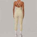 Load image into Gallery viewer, Luxe Sleeveless Yoga Jumpsuit Nylon Spandex