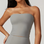 Load image into Gallery viewer, Sculpted Strapless Yoga Vest Contoured Support Brassiere