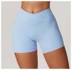 Load image into Gallery viewer, High Waist Contour Seamless Yoga Shorts Performance