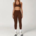 Load image into Gallery viewer, Luxuriously Seamless 2 Piece High Waist Set Contouring