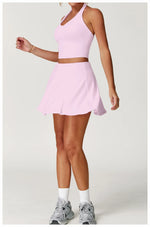 Load image into Gallery viewer, Halter Seamless Yoga Bra Vest with High Performance Fabric