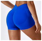 Load image into Gallery viewer, Elevated Contour Seamless Premium Yoga Shorts Nylon