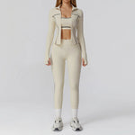 Load image into Gallery viewer, Contour Performance High Waist Athleisure Set Seamless