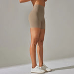 Load image into Gallery viewer, Luxurious High Waist Breathable Yoga Shorts Contour