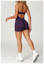 Load image into Gallery viewer, Contoured Seamless Performance Jumpsuit Set Polyester