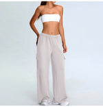 Load image into Gallery viewer, Strapless Moisture-Wicking Contour Yoga Bra for Performance