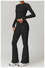 Load image into Gallery viewer, Signature 2 Piece Yoga Ensemble Nylon Plus Performance