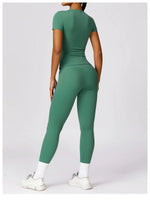 Load image into Gallery viewer, Contour Yoga Crop Top Seamless Performance Wear Edition