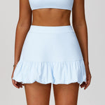 Load image into Gallery viewer, High Waist Tennis Skirt With Breathable Pockets Nylon