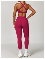 Load image into Gallery viewer, Two Piece Contour Tracksuit With Luxurious Leggings
