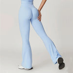 Load image into Gallery viewer, Seamless Flared Bell Bottoms Yoga Leggings High Waist
