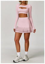 Load image into Gallery viewer, Premium Performance Knit Yoga Set With Contoured Leggings