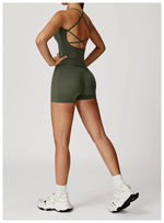 Load image into Gallery viewer, Cross Strap Light Weight Breathable Contour Sport Bra