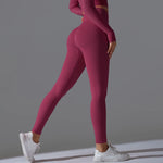 Load image into Gallery viewer, Seamless High Waist Yoga Leggings Performance Comfort