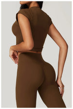 Load image into Gallery viewer, Breathable Seamless Studio Tee Nylon Knit For Running