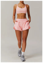 Load image into Gallery viewer, Performance Contoured Zippered Yoga Outfit Long Sleeve