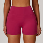 Load image into Gallery viewer, High Waist Yoga Shorts Contour Moisture Wicking Breathable